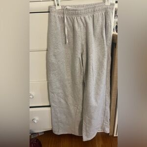 Brandy Melville Grey Anastasia Cotton Sweatpants ~ one size fits all